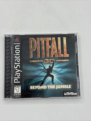 Pitfall 3D Beyond the Jungle Sony PlayStation 1 1998 CIB w Manual & Reg Card PS1 - Image 1 of 4