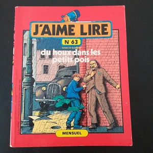 Ancien J'aime lire, N°63 : "Du houx dans les petits pois", Mars 1982. BE - Imagen 1 de 16