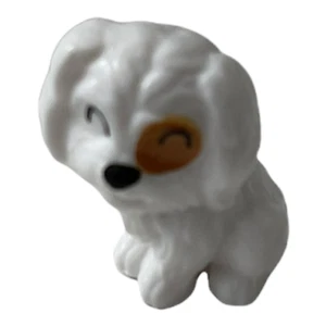 NEW Barbie Doll Fashions Tiny Handheld Size White Puppy Dog Pet Accessories - Picture 1 of 1