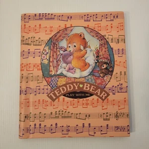 Vintage Teddy Bear Play With Me Child/Family Photo Album 10 Double-Sided Pages - Picture 1 of 3