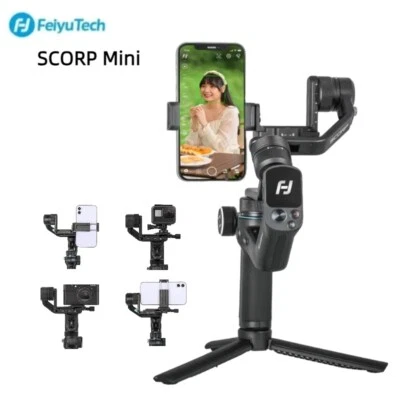 FeiyuTech SCORP MINI 3-Axis Gimbal Stabilizer for DJI Gopro Action Camera Phone  - Image 1 of 4
