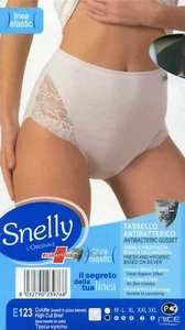 High Waist Culotte with Lace Women's Cotton Elastic Slip Snelly E123 Stretchy - Picture 1 of 2