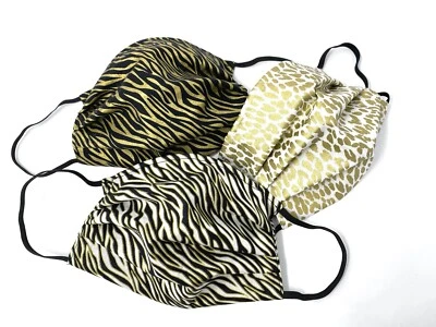 HANDMADE Double Layered Adult Cotton Mask with filter pocket_Made in USA - Image 1 of 4