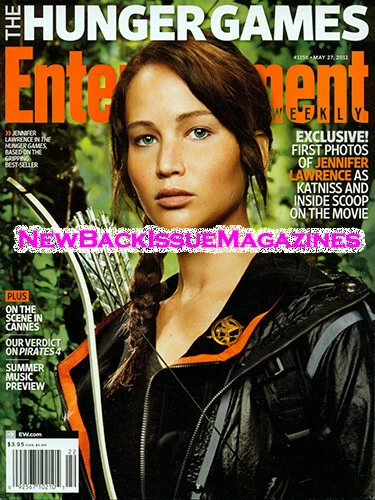 Entertainment Weekly 5/11,Jennifer Lawrence,Hunger Games,May 2011,NEW, *LAST ONE - Image 1 of 1
