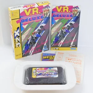 V R Virtua Racing DELUXE Super 32X Mega Drive Sega 2625 md - Picture 1 of 9