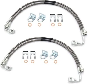 Líneas de freno de acero inoxidable para Jeep Wrangler JK 2007-2018 - 89716, delanteras y traseras - Imagen 1 de 6