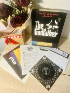 *SUPER RARE* The Godfather: The Action Game 5.25” Big Box (US Gold, 1991) - Picture 1 of 18