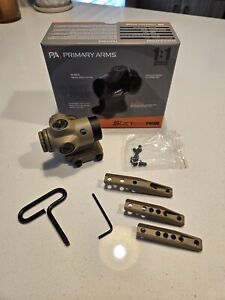 Primary Arms SLx 1X MicroPrism - ACSS Cyclops Gen 2 Reticle - FDE - w/ Sun Shade