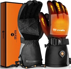 Heated Gloves for Men/Women 7.4V Battery 22.2WH Rechargeable - Large - Picture 1 of 6
