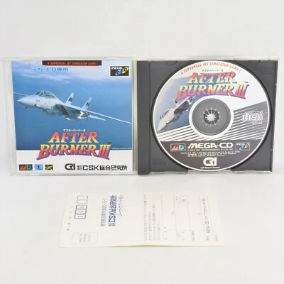 AFTER BURNER III 3 Sega Mega CD 3223 mcd - Image 1 of 4