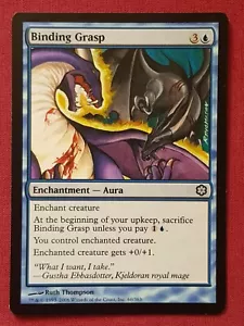 Magic The Gathering COLDSNAP THEME DECK BINDING GRASP blue card ICE AGE MTG - Bild 1 von 2