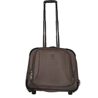 Travelpro Carry On Rolling Tote Suitcase 15"x 14" Taupe Compact Laptop 3kg/6.5lb - Image 1 of 4