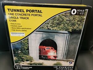 Vía única Boca de túnel Pared L16 sin pintar o escala Langley Modelos Kit plástico