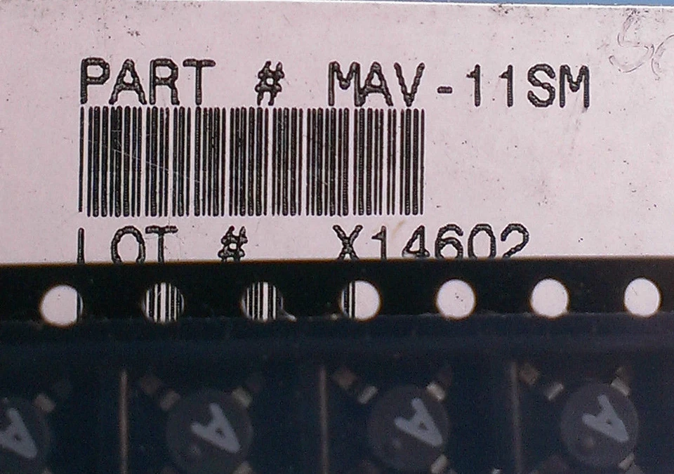 1 Stück MAV11SM Mini Circuits Monolithic Amplifier 50 MHz - 1 GHz SMD (M1476) - Image 1 of 1