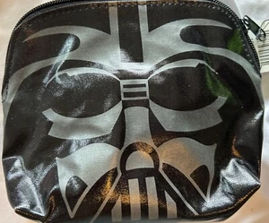 Star Wars Darth Vader Loungefly Zippered Cosmetic Makeup Bag New - Picture 1 of 3