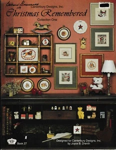 Christmas Remembered Collection One Cross Stitch | Canterbury Designs #27 - Picture 1 of 5