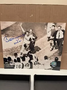 Pittsburgh Pirates Bill Mazeroski Signed 8x10 PHOTO HOF 2001 Beckett Hologram - Picture 1 of 1