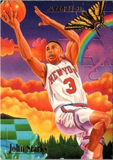 1994 Fleer Pro-Visions John Starks #2 New York Knicks Basketball Card