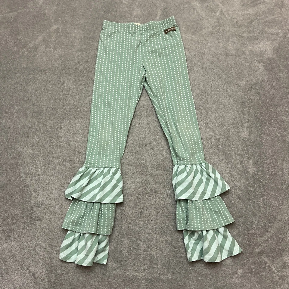 Pantalón Matilda Jane Volantes Verde Lunares Talla 10 Foto 1 de 4