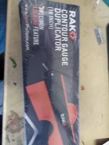 Herramienta duplicadora de perfiles medidor de contorno de bloqueo RAK 10" portátil y compacta fácil - Imagen 1 de 1