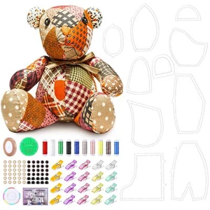 15 Inch Memory Bear Template Ruler Sewing Tools Set Acrylic Quilting Template - Picture 1 of 6