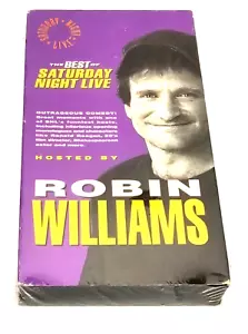 Best Of Saturday Night Live Robin Williams VHS 1992 Brand New Sealed - Picture 1 of 12