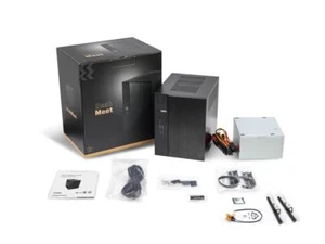 ASRock DESKMEET X300 Mini PC Barebone System AMD X300 DisplayPort, HDMI & D-Sub - Bild 1 von 5