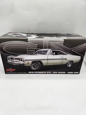 GMP 1970 Plymouth GTX EA4 1:18 Silver Code 999 - 18895 - Image 1 of 4