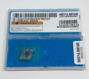 MITSUBISHI NP-CNGA120408GSWS2 MBC020 CBN & PCD TURNING INSERTS JAPAN NEW 1 pcs. - Picture 1 of 2