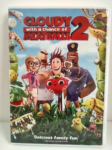 Cloudy With a Chance of Meatballs 2 (DVD, 2013) Animated Foodimals Bill Hader - Picture 1 of 8
