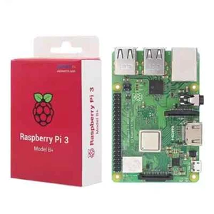 Raspberry Pi 3 Model B+ (Broadcom BCM2837, 1.2 GHz, 1 GB RAM) Single-Board... - Afbeelding 1 van 2