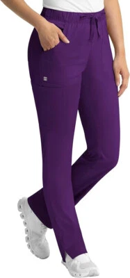 Maevn Women's Scrub Pants 6501 Regular Matrix Full Elastic Waistband  XXS to 3XL - Image 1 of 4