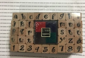 All Night Media Rubber Stamps 36 Indexed Wood Rubber Images 4 Color Ink Pad - Picture 1 of 5
