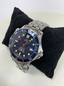 Omega Seamaster Pro 300M ref. 2255.80.00 Blue Dial 41mm Stainless Steel Watch