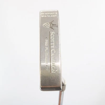 Titleist Scotty Cameron Pro Platinum Newport 2 Mid Slant Putter 35" RH C-145503 - Image 1 of 4