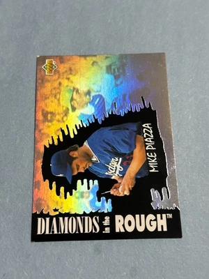1993 Upper Deck Diamond Gallery - Mike Piazza #34  - Image 1 of 2