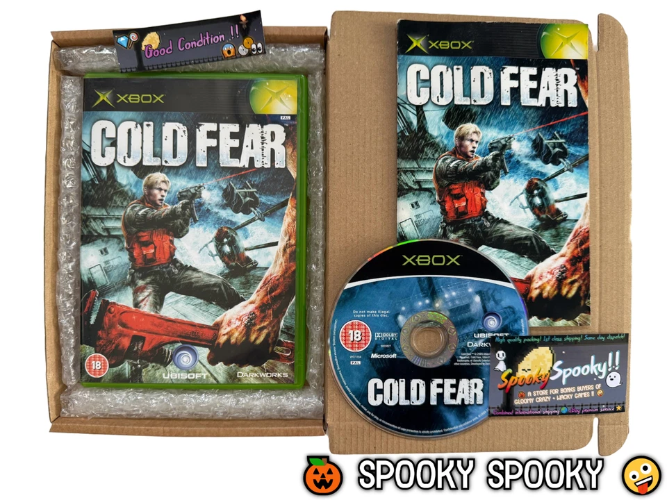 Cold Fear XBOX - UK PAL GC CIB - High Quality Packing - Tracked - Image 1 of 4