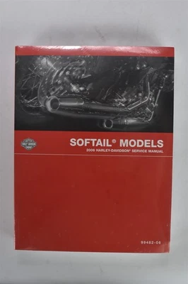 Harley Davidson Softail 2006 manual de servicio 99482-06 como nuevo en plástico #08270 Foto 1 de 4