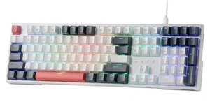 Redragon K668 RGB Gaming Keyboard, 104 Keys + Extra 4 Hotkeys Keyboard - Picture 1 of 13