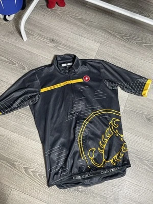 Camiseta de ciclismo Castelli Scorpione para hombre M mediana carrera ciclismo de carreras  Foto 1 de 4