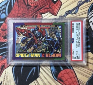 1993 Marvel Universe #152 Spider-Man Vs Venom PSA 10 ๐ - Picture 1 of 1