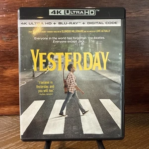 Gently Used Yesterday (2019) 4K Ultra HD + Blu-Ray BEATLES No Code! Free S/H! - Picture 1 of 4