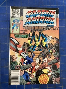 CAPITÁN AMÉRICA 264 QUIOSCO MIKE ZECK CUBIERTA MARVEL COMICS 1981 DE COLECCIÓN EN MUY BUEN ESTADO- - Imagen 1 de 7