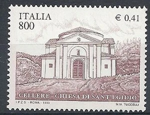 1999 ITALIA CHIESA DI S. EGIDIO IN CELLERE MNH ** - Imagen 1 de 1
