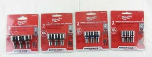 Milwaukee Shockwave Impact Duty Nut Driver 3 PC NIB - Picture 1 of 4