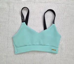 CLEO HARPER Size XS (8) EC mint crop / sports bra without infills - Picture 1 of 3