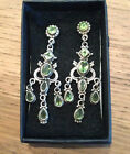 Gorgeous Real Peridot Earring Set In Solid Sterling Silver Uk Seller