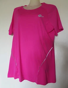 LOTTO T-SHIRT DE SPORT (FR 48, US XXL, UK 18, IT 50, DE 46) ROSE FUCHSIA - Picture 1 of 6