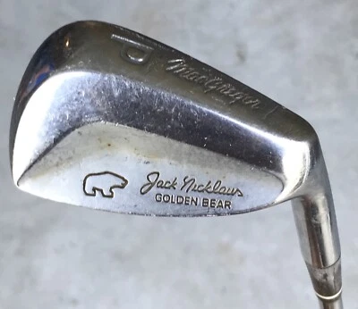 "Cuña de lanzamiento MacGregor Jack Nicklaus Golden Bear - derecha - acero rígido - 35,5""" Foto 1 de 4