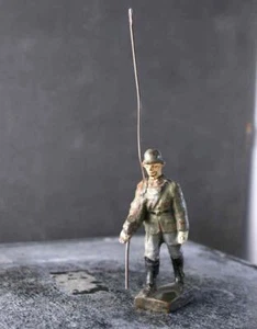 COMPOSITION LINEOL WWI World War Reichswehr German Soldier Long Stick ~6,5cm M - Picture 1 of 2
